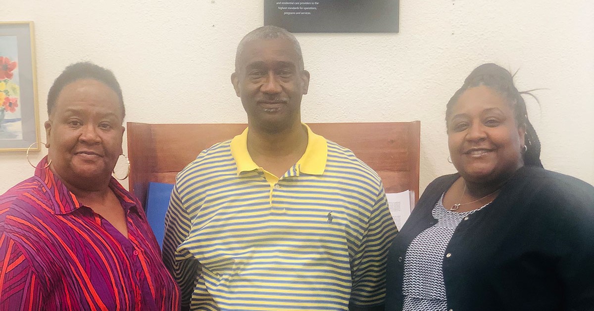 Staff of Rutherford House in Shreveport, LA affected by COVID-19