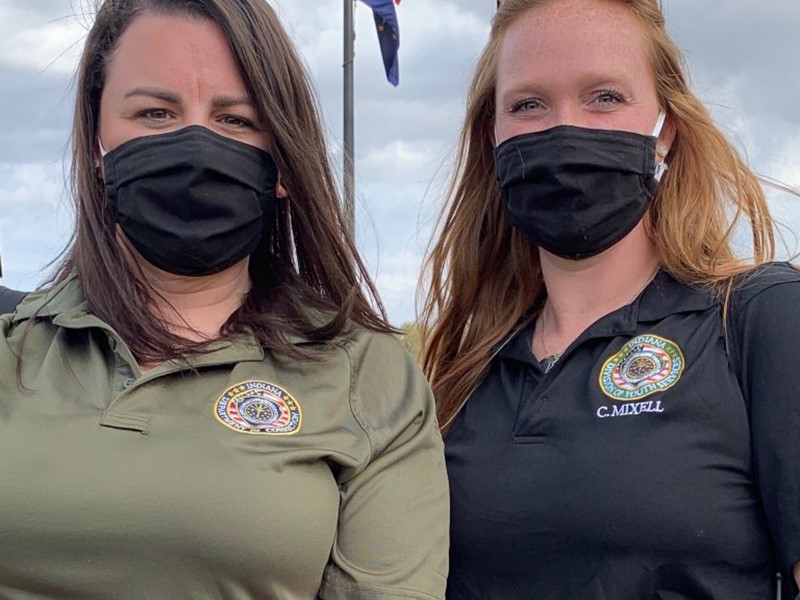 Staff at Pendleton Juvenile Correctional Facility