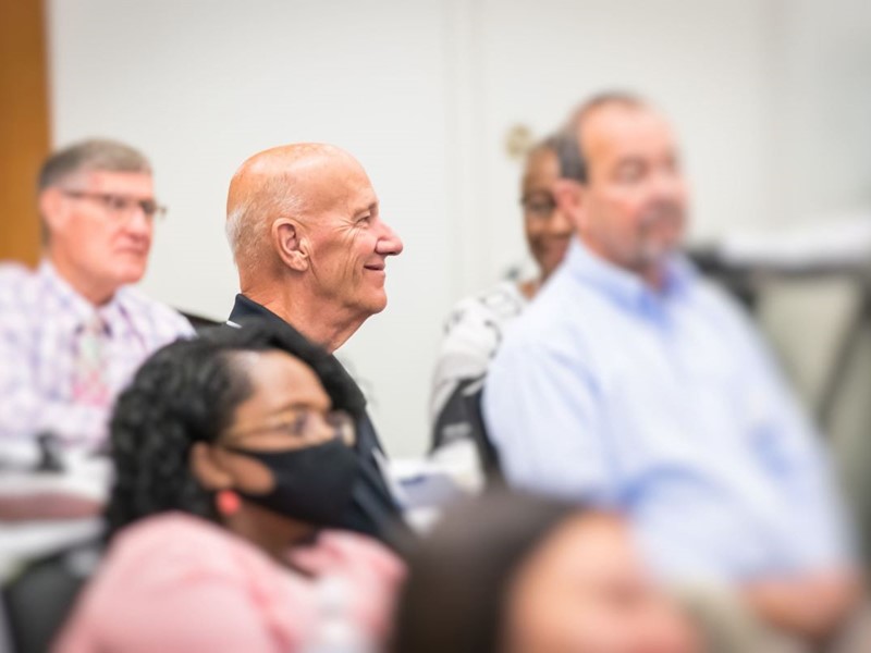 Russ at the August 2021 PbS Agency Coordinators Training in Nashville.